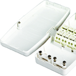 HAGER J804 20A 4 TERMINAL MAINTENANCE FREE JUNC BOX