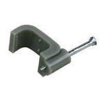 UNICRIMP QFC4 FLAT GREY CLIP 1-1.5MM T&E 100PK