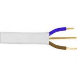 CABLE 6242B 1.0MM LSZH TWIN & EARTH WHITE OUTER 100MTR DRUM