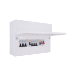 BG CFUDP16606 6WAY POPULATED DUAL RCD CONSUMER UNIT AM3