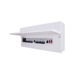 BG CFDP18616 16WAY POPULATED DUAL RCD CONSUMER UNIT AM3