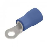 BLUE 4MM RING TERMINAL 100PK QBR4