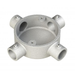 CONLOK CL12G 25MM 4 WAY INTERSECTION BOX GALV