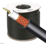 CABLE CT100 PREMIUM SATELLITE COAX BLACK OUTER 250MTR DRUM