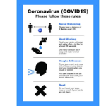 CVOPSB A4 GOOD PRACTICE POSTER ADHESIVE IN BLUE