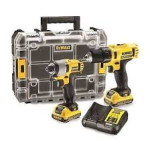 DEWALT DCK211D2T 10.8v TWINPCK COMBI & IMPACT DRILL 2x2.0Ah