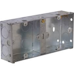 APPLEBY SB636 35MM DUAL METAL SOCKET BOX