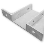 STRUT TWIN REINFORCED DELTA GUSSET FOOT BRACKET FB-109/82
