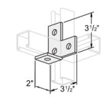 FB123 OFFSET TEE BRACKET  