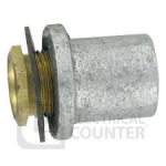 CONDUIT FITTINGS 20MM FLANGED COUPLER GALV