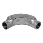 CONDUIT FITTINGS 20MM 90DEG INSPECTION BEND GALV
