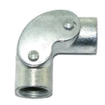 CONDUIT FITTINGS 20MM 90DEG INSPECTION ELBOW GALV