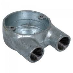 CONDUIT FITTINGS 20MM U BOX GALV