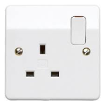 MK K2757WHI LOGIC 13A DP 1G SWITCHED SOCKET