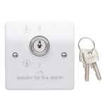 MK K4780WHI FIRE ALARM SWITCH LOCKABLE 20A RATED