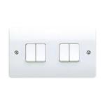 MK K4874WHI LOGIC 4G 2W SWITCH  