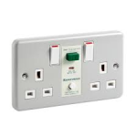 GREENBROOK SAFETYSURE M22SM 2G RCD SW METALCLAD SKT