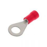 RED 4MM RING TERMINAL 100PK QRR4