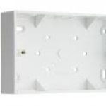 BENDEX SB2RC 2G 32MM RND CORNER UNIVERSAL ENTRY PVC BOX