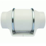 ENVIROVENT SILM160/100T 100MM IN-LINE DUCT FAN+TIMER IP44