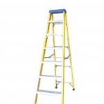ELEX/6STEP 6 TREAD FIBREGLASS STEP LADDER BS EN131