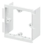 MK PRESTIGE 3D VP121WHI 1GANG OPEN BACK BOX 45MM