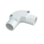 MITA PIE20W 20MM INSPECTION ELBOW WHITE PVC